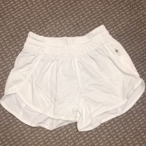 White Lululemon Shorts